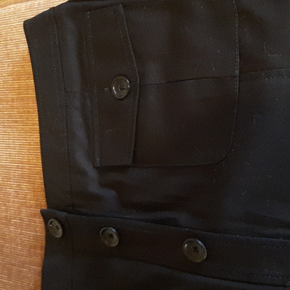 Banana Republic black cotton skirt. - Picture 4 of 5